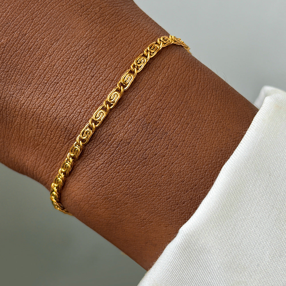 Silber &amp; Gold Armband